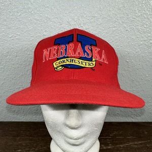 Vintage Early 90’s Nebraska Cornhuskers SnapBack Hat/Cap By Head Start EUC